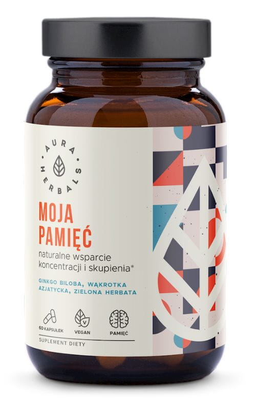 Moja Pamięć, koncentracja i skupienie, kapsułki 60 szt.